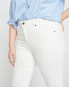 Seine High Rise Skinny Jeans 27 Inch - White thumbnail 2