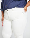 Seine High Rise Skinny Jeans 32 Inch - White thumbnail 7