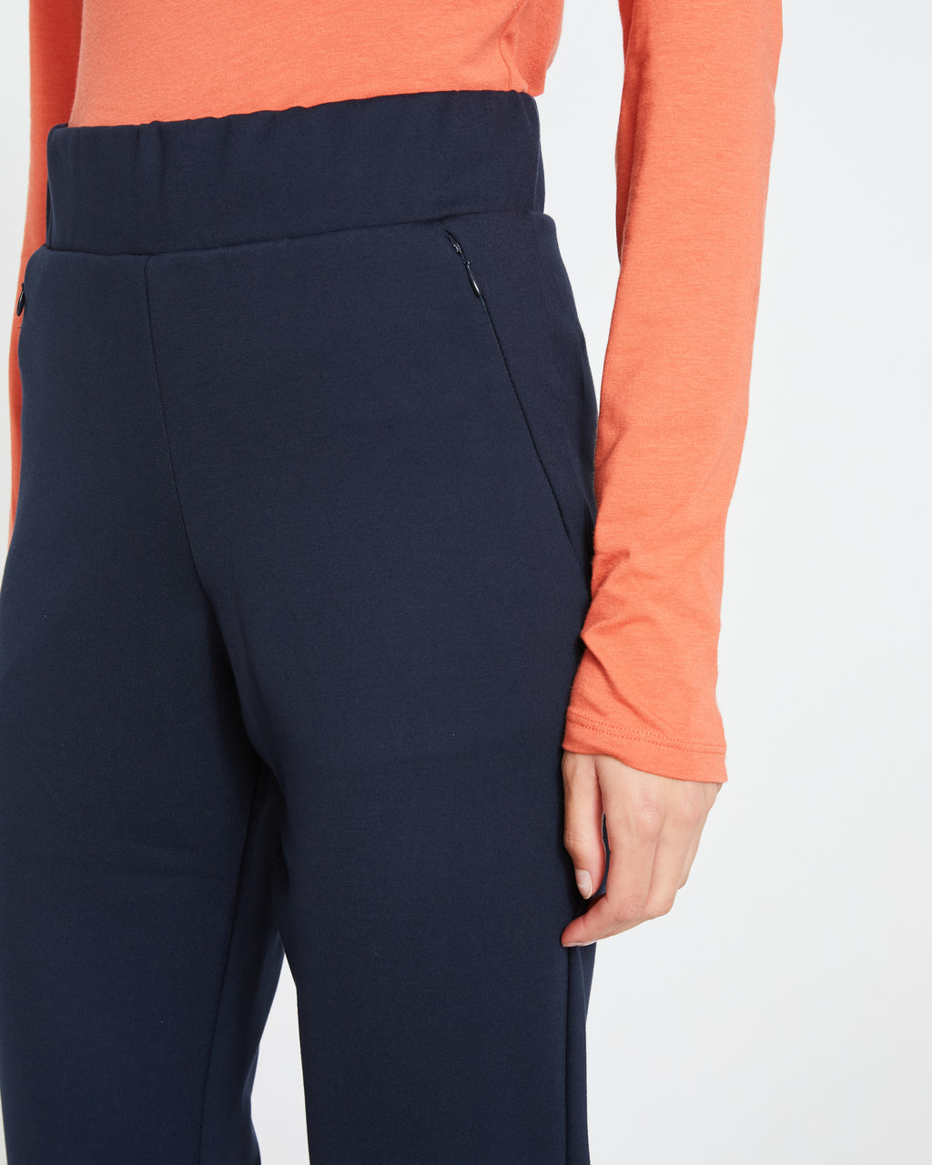 Smart Signature Ponte Pants Long - Navy - image 1