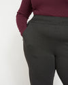 Smart Signature Ponte Pants Long - Charcoal thumbnail 3