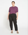 Smart Signature Ponte Pants - Black thumbnail 1