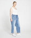 Karlee High Rise Tapered Jeans - Aged Atlantic Blue thumbnail 3