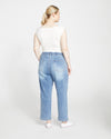 Karlee High Rise Tapered Jeans - Aged Atlantic Blue thumbnail 4