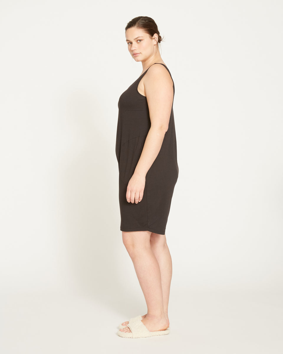 Jersey Leisure Romper - Black Zoom image 2