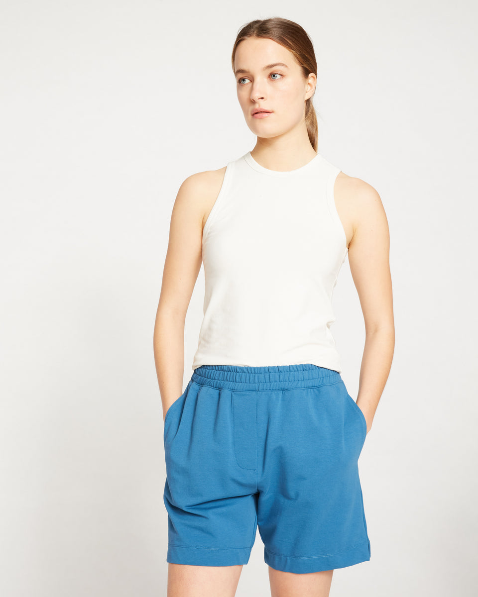 Classic Light Terry Sweatshorts - Cerulean Zoom image 0