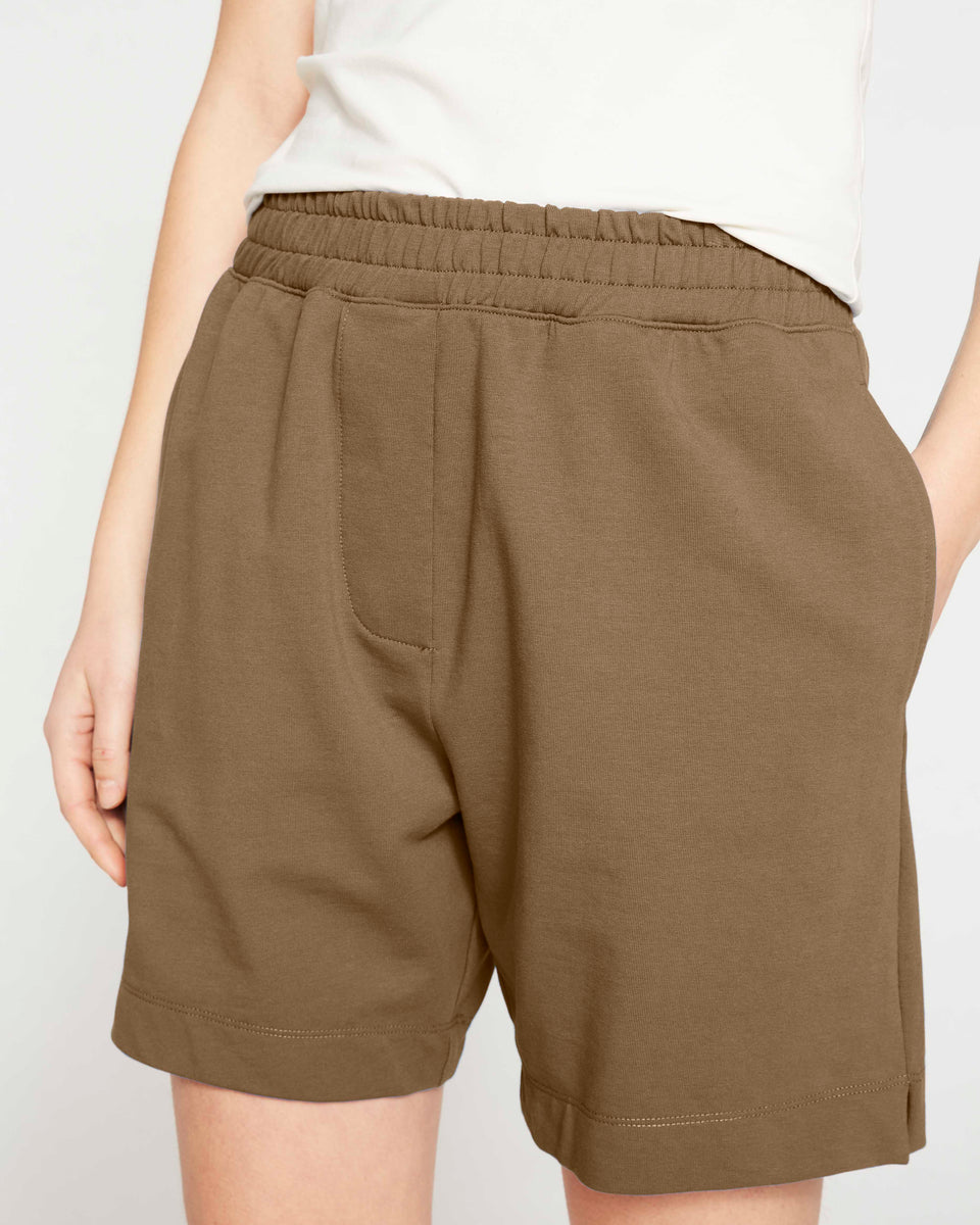 Classic Light Terry Sweatshorts - Crocodile Zoom image 2