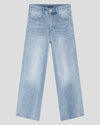 Bae Boyfriend Crop Jeans - Light Blue thumbnail 2