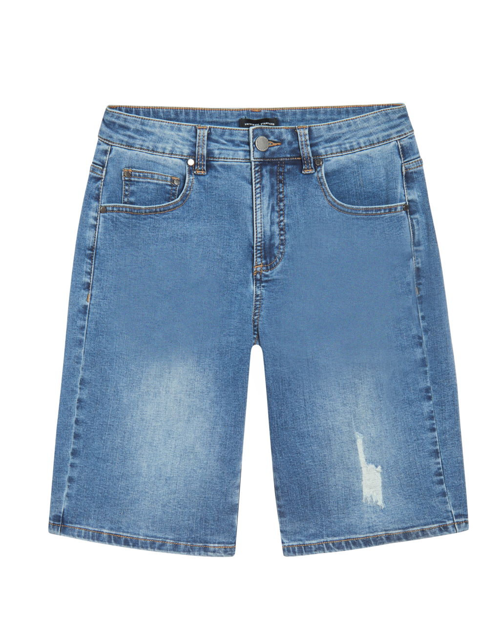 Bae Denim Shorts - Distressed Light Indigo - image 1