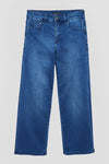 Bae Boyfriend Crop Jeans - True Blue thumbnail 1