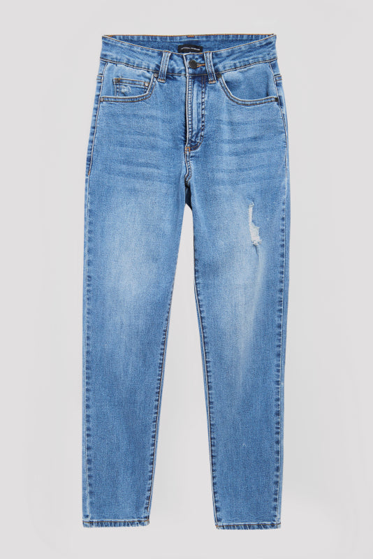 Joni High Rise Curve Slim Leg Jeans 27 Inch - Vintage Indigo Zoom image 2
