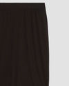 Petite Ribbed Jersey Danube Skirt - Black thumbnail 1