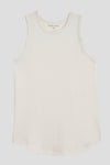 Cai High Neck Tank - White thumbnail 1