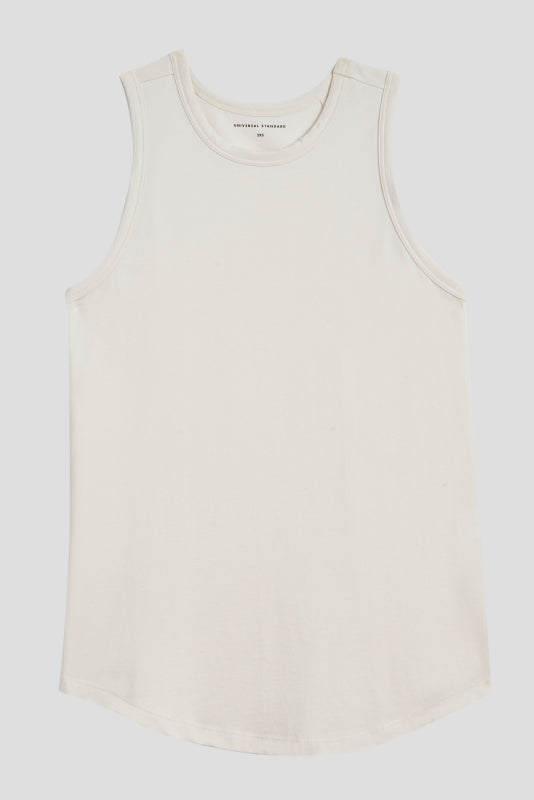 Cai High Neck Tank - White Zoom image 1