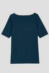 Bella Boatneck Tee - Deep Sea thumbnail 1