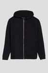 Peachy Terry Full Zip Hoodie - Black thumbnail 1