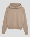 French Terry Pullover Hoodie - Khaki thumbnail 1