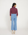Jackie High Rise Cropped Jeans - California Blue Wash thumbnail 3