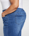 Jackie High Rise Cropped Jeans - True Blue thumbnail 1