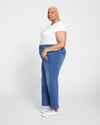 Jackie High Rise Cropped Jeans - True Blue Wash thumbnail 3