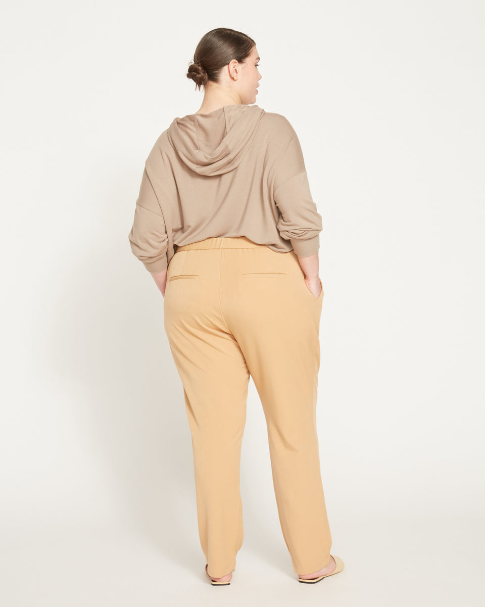 All Day Cigarette Pants - Cafe Au Lait Zoom image 5