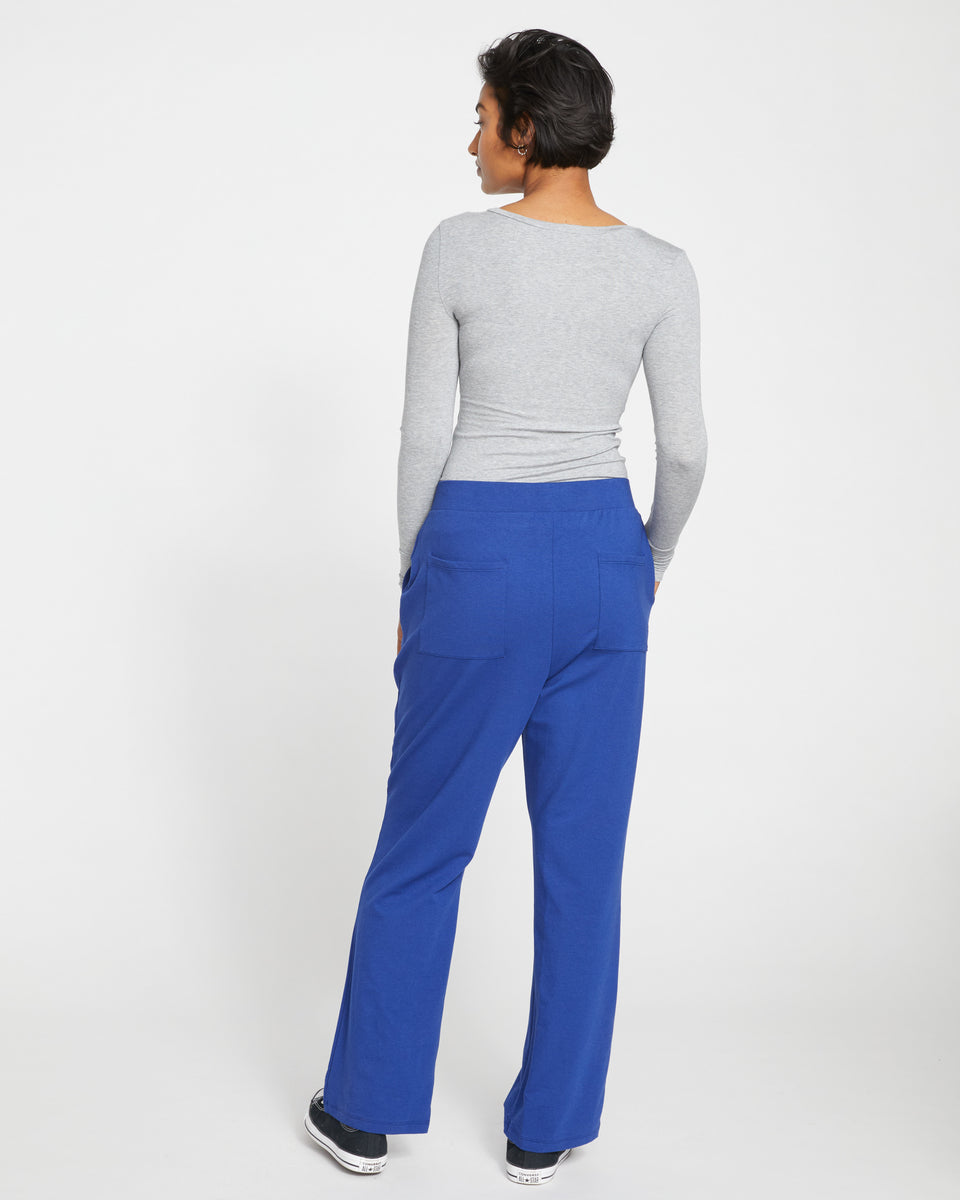 Super Soft Terry Flares - Lapis Zoom image 3