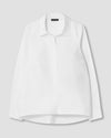 Canna Hi-Low Shirt - White thumbnail 1