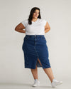 Dakota Denim Skirt - Odeon Blue thumbnail 0