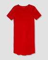 Halie T-Shirt Dress - Red thumbnail 1