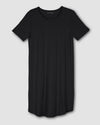 Halie T-Shirt Dress - Black thumbnail 1