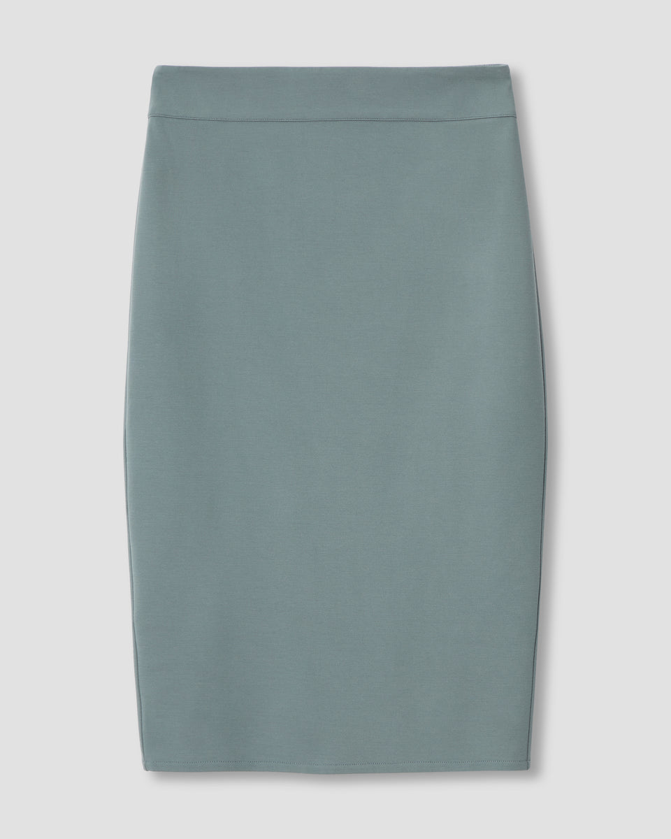 Erin Ponte Pencil Skirt - Storm Zoom image 0