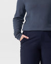 Minton Suiting Jogger - Navy thumbnail 3