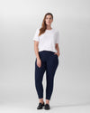 Moro Pocket Signature Ponte Pants - Navy thumbnail 6