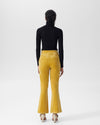 Farrah Velvet Pants - Gold thumbnail 4