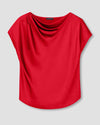 Viva Boatneck Top - Red thumbnail 1