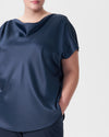 Viva Boatneck Top - Navy thumbnail 2