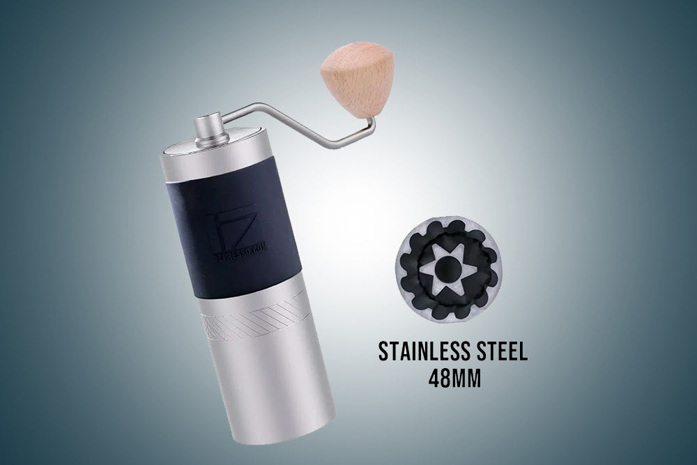 Stainless Steel Manual Coffee Grinder by World Market