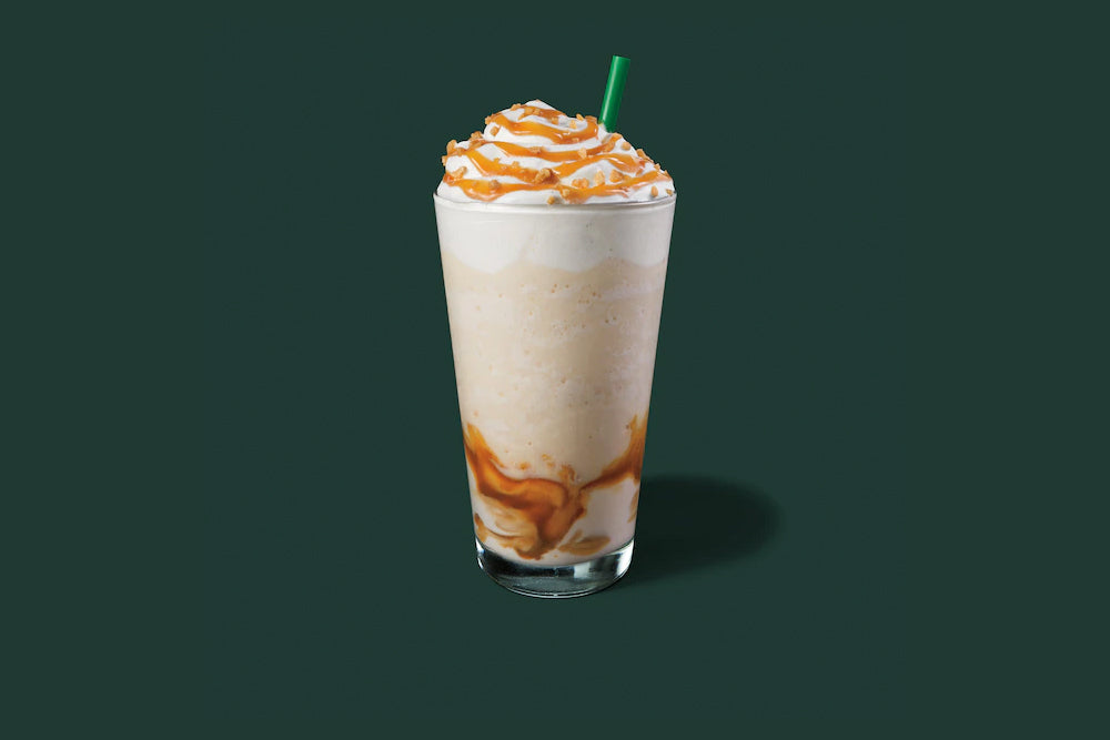 Caramel Ribbon Crunch Crème Frappuccino