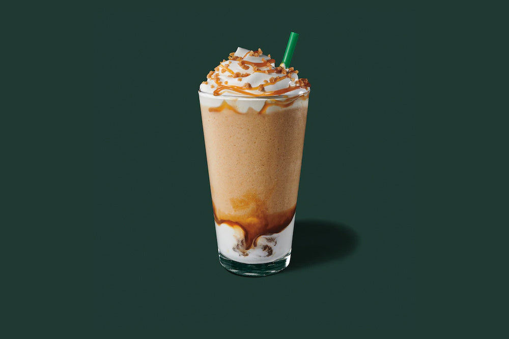 Caramel Ribbon Crunch Frappuccino