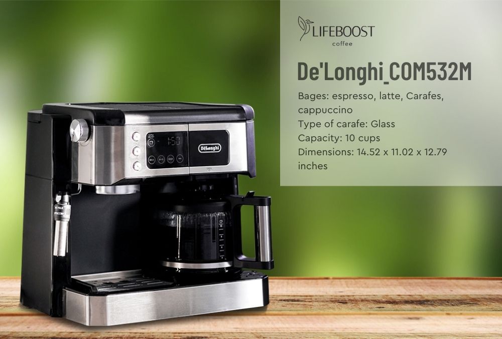 Buy Giava Coffee - De'Longhi Combination Espresso and Drip Coffee Machine |  Shop Online