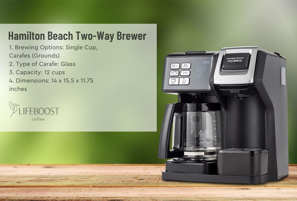 Hamilton Beach FlexBrew 2-in-1 Coffee Maker