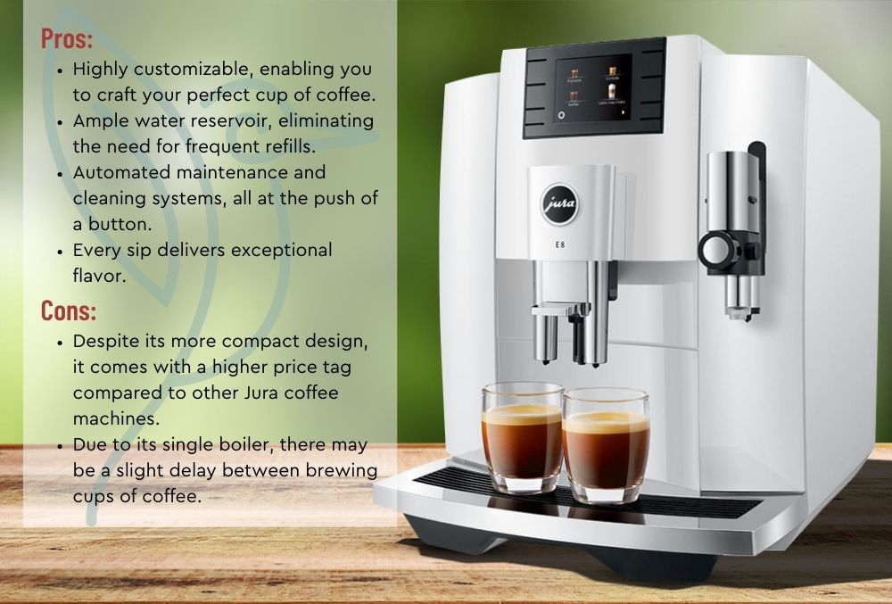 Jura E6 Review 2023: Best Automatic Espresso Machine With Milk Frother