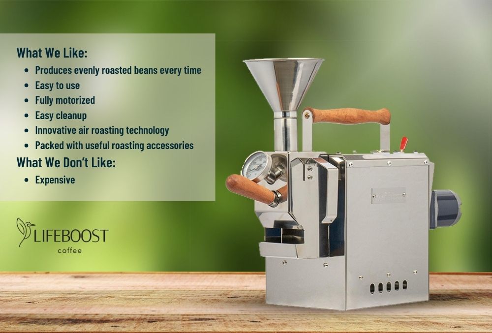 9 TopRated Home Coffee Roasters In 2023 Lifeboost Coffee