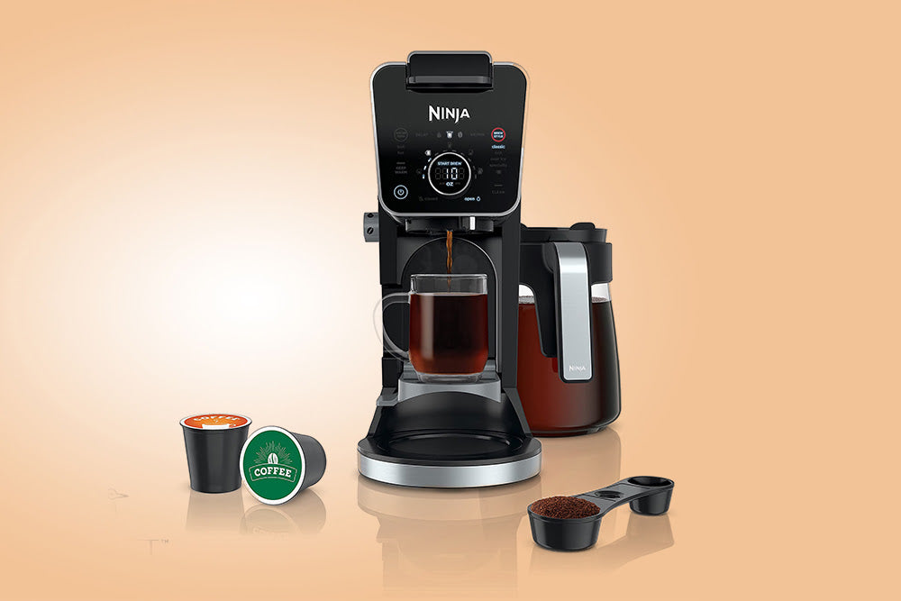 Coffee Maker  How to Brew Grounds and Espresso Pods (Ninja® Espresso &  Coffee Barista System) 