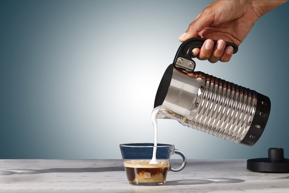 Nespresso Aeroccino 3 - Fast Milk Froth Preparation.
