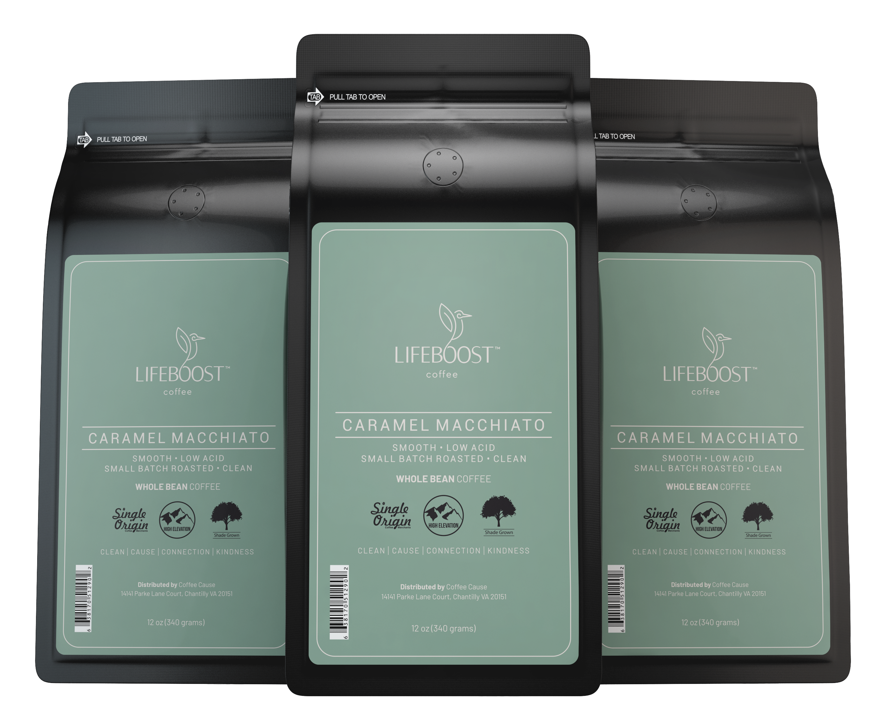 3x Whiskey Barrel Coffee-SP | Lifeboost Coffee