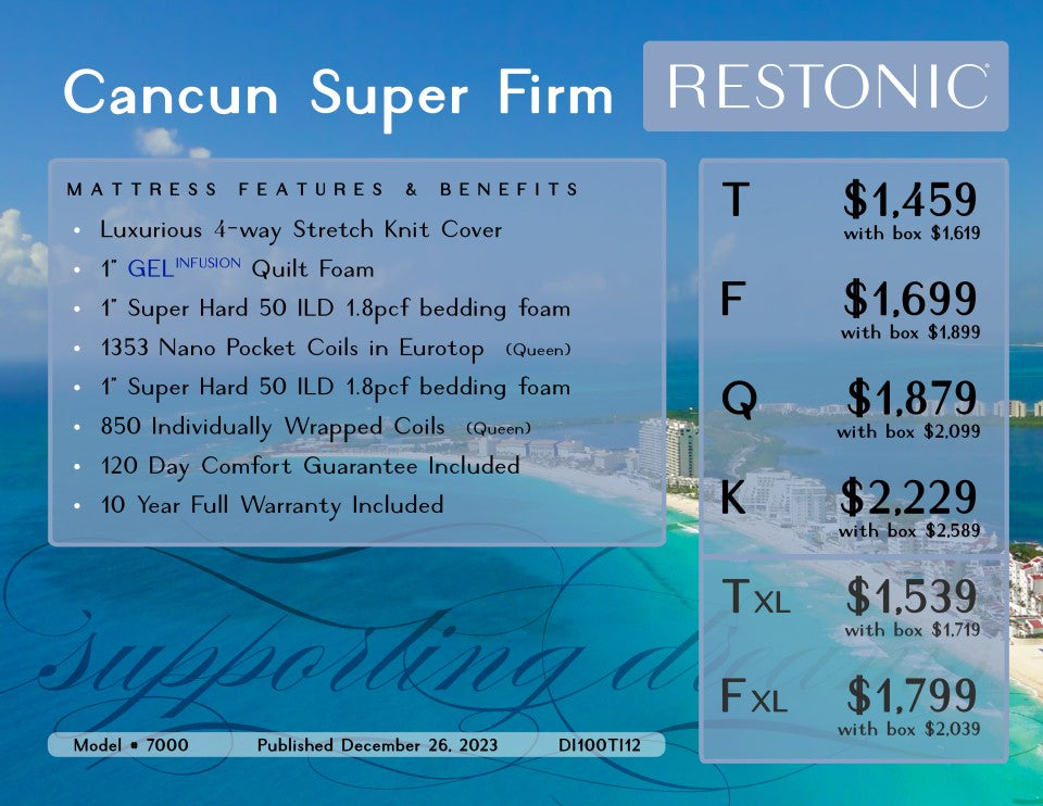 Cancun Super Firm