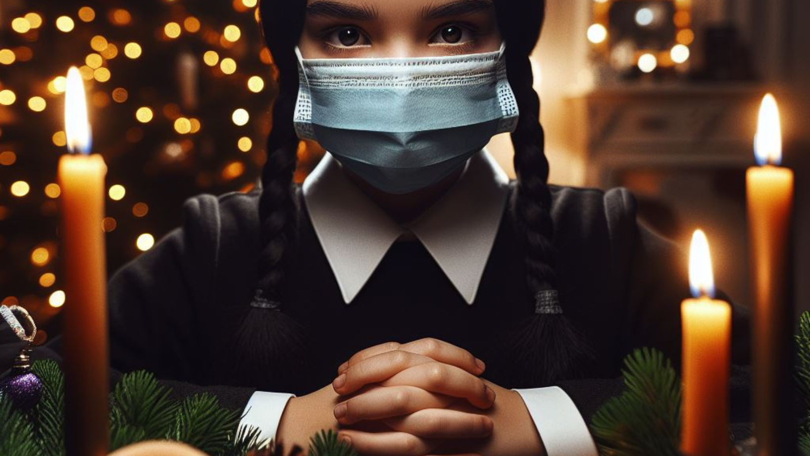 Masques Chirurgicaux de Noël