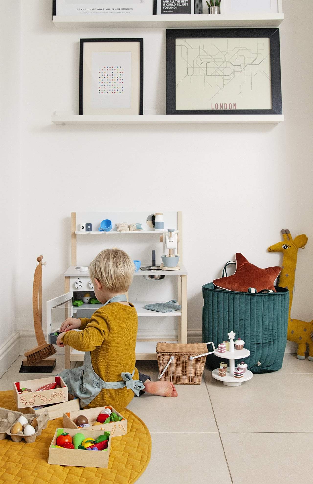 Kids Concept Kitchen - Natural and White – The Modern Nursery