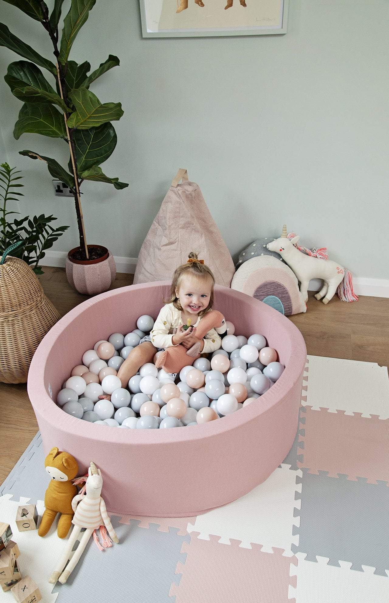 ball pit modern nursery