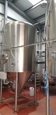 Photo of the brewery fermentation vessels